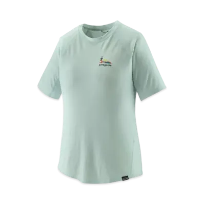 Patagonia Women's Capilene Cool Trail Graphic Shirt "Wispy Green"