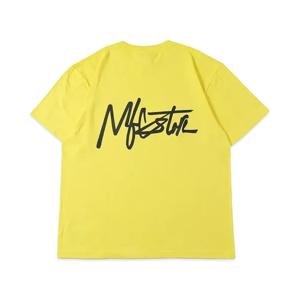 MFC STORE Script Logo S/S Tee "Yellow"