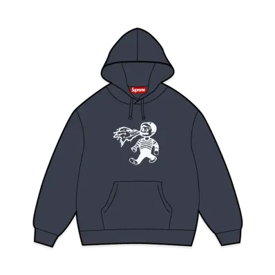 Supreme x Homerun Hooded Sweatshirt "Navy"