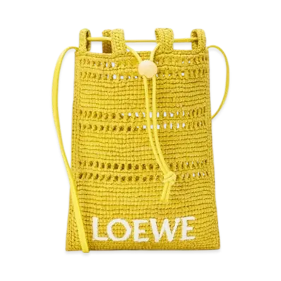 LOEWE Drawstring Pocket "Yellow"