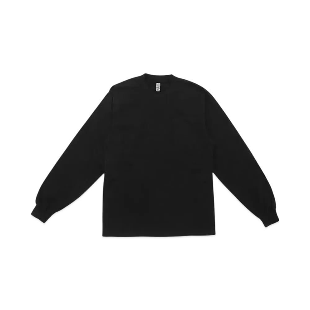 Los Angeles Apparel 6.5 OZ L/S Garment Dye Pocket T-Shirt "Black"