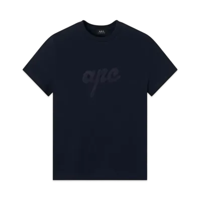 A.P.C. Lenny T-Shirts "Dark Navy"