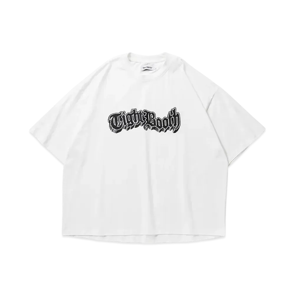 TIGHTBOOTH 3D Logo S/S T-Shirt "White"