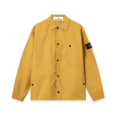 Stone Island 1200018 Double-Coated Cotton Ripstop "Mustard"