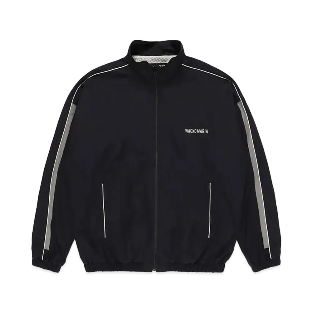 WACKO MARIA Nylon Track Jacket "Black"