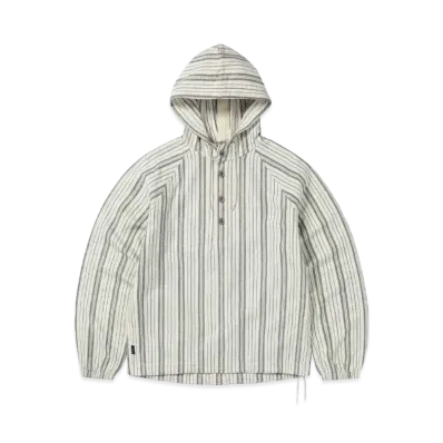 thisisneverthat Stripe Jacquard Hoodie "Ivory"
