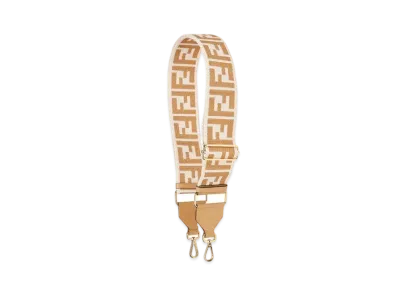 FENDI Strap You Ribbon Shoulder Strap "Beige"