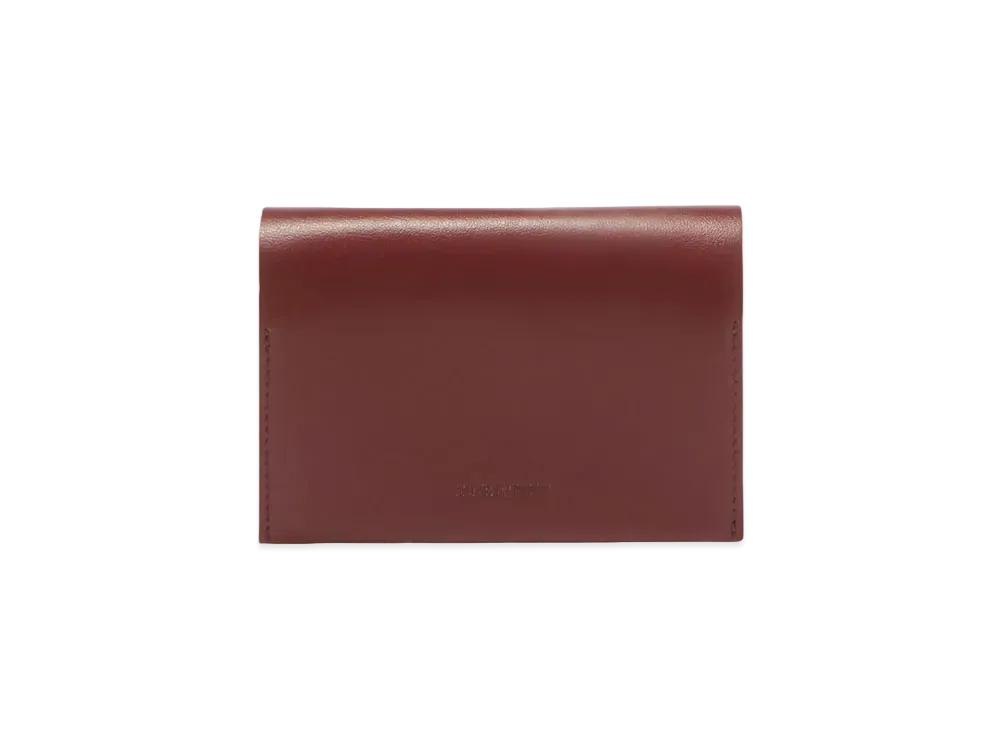 Jil Sander Credit Card Holder "Red"