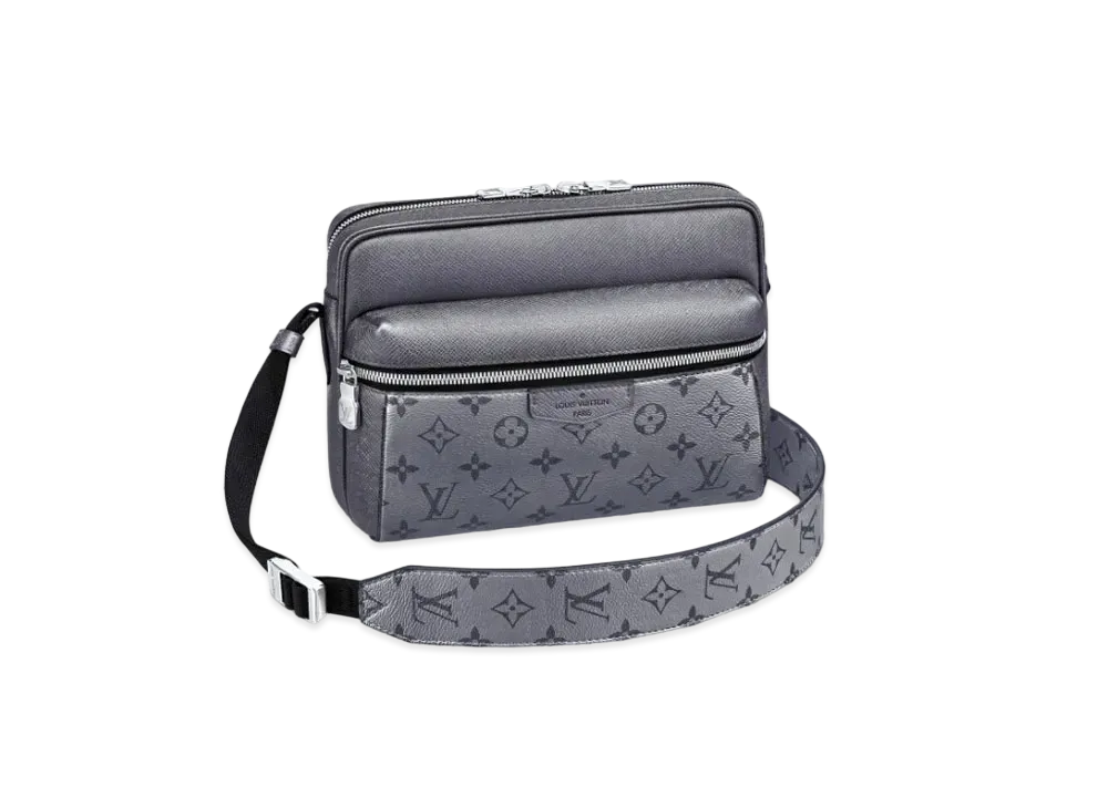 Louis Vuitton Outdoor Messenger Taigarama "Silver"