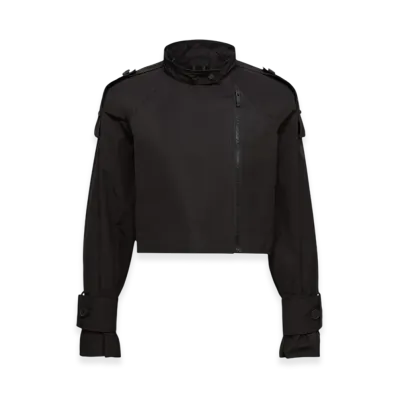 MONCLER Asymmetrical Zip Jacket "Black"