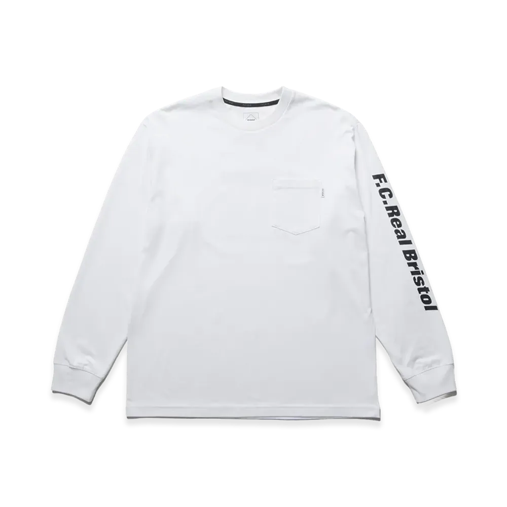 F.C.Real Bristol Press L/S Tee "White"