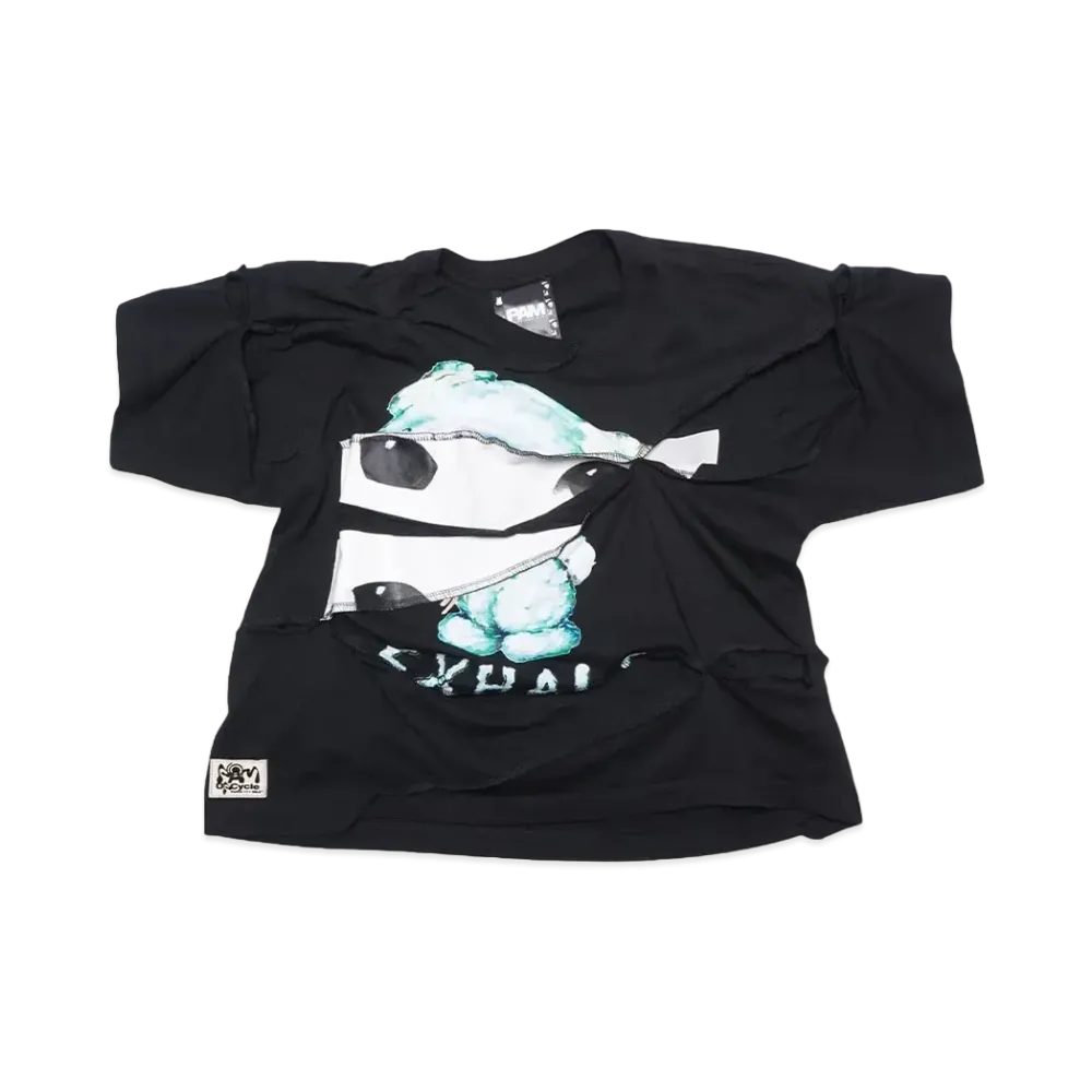 P.A.M. PINCHED UPCYCLE TEE A "BLACKS"