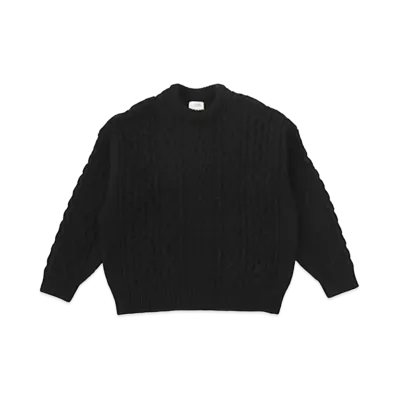 visvim AMPLUS CREW KNIT L/S "Black"