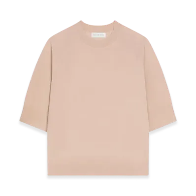 DRIES VAN NOTEN Women's Merino Sweater "Beige"
