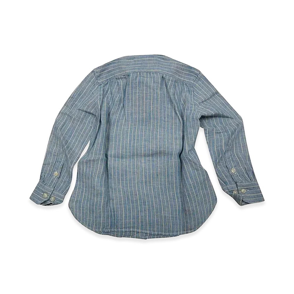 Polo Ralph Lauren Kids Woven-Sport Shirt-Shirt "Cream"