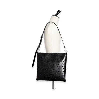 JUNYA WATANABE Leather Mesh Bag "Black"