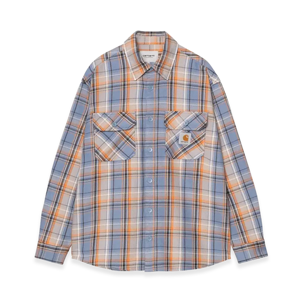 Carhartt WIP L/S Tunick Shirt "Tunick Check/Gentle Blue"
