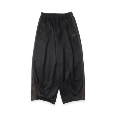 NEEDLES H.D. Track Pants Poly Smooth "Black"