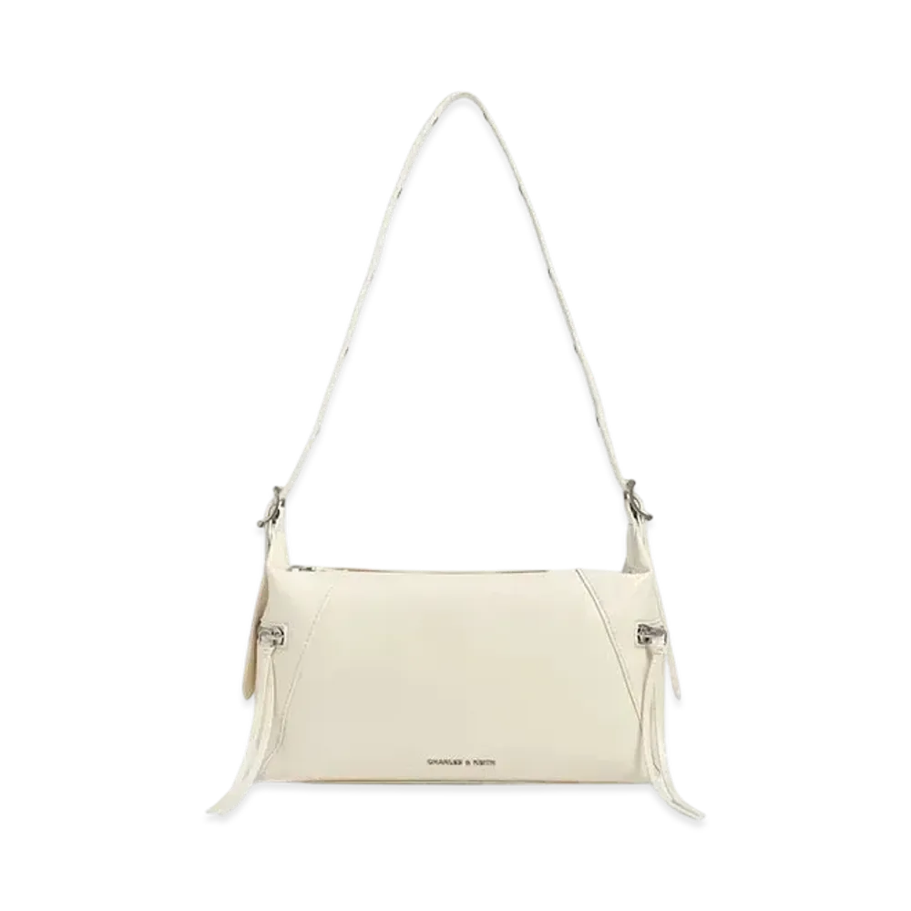 CHARLES & KEITH Zyria Hobo Bag "Cream"