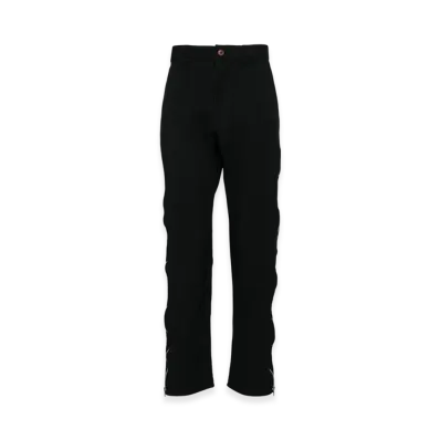 BLACK COMME des GARCONS Zip-Up Tapered Pants "Gray"