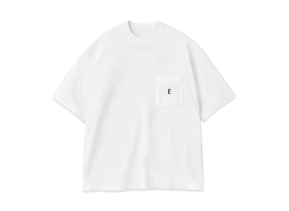 ENNOY E Pocket S/S T-Shirt "White"