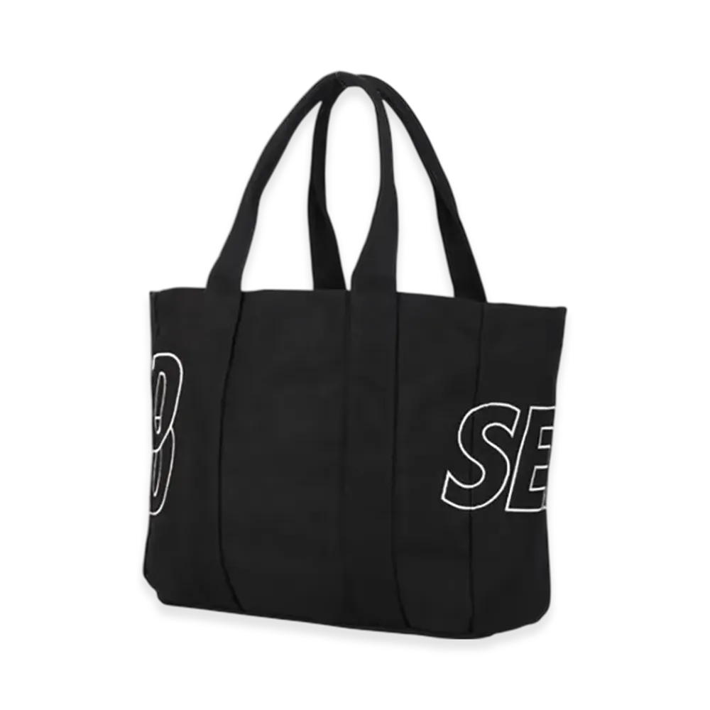 WIND AND SEA Mulch Pocket Tote Bag "Black"