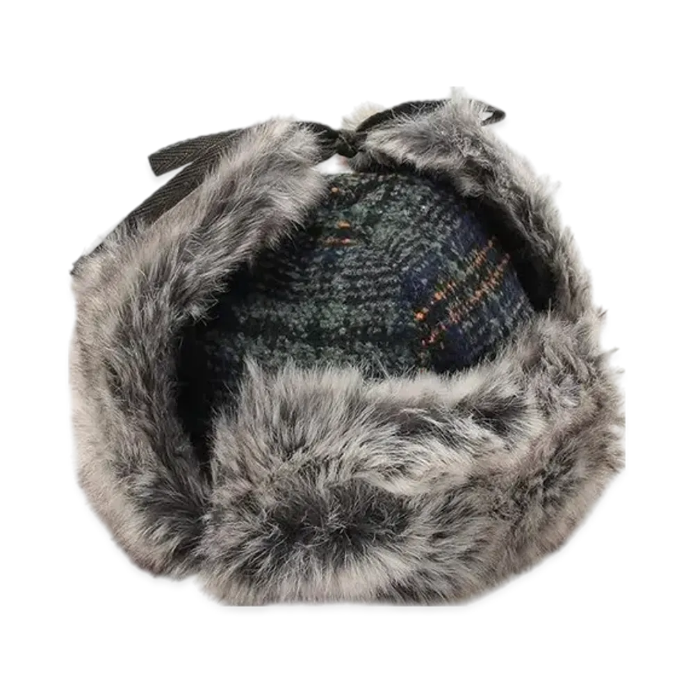 Kangol DK Flannel Wool Ushanka "Gray"