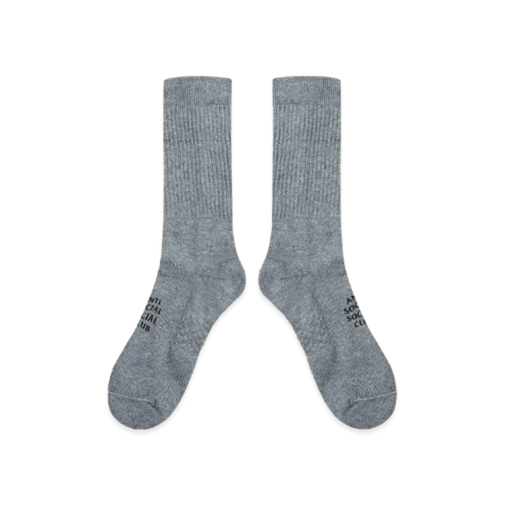 ANTI SOCIAL SOCIAL CLUB Rockstar Socks "Gray"