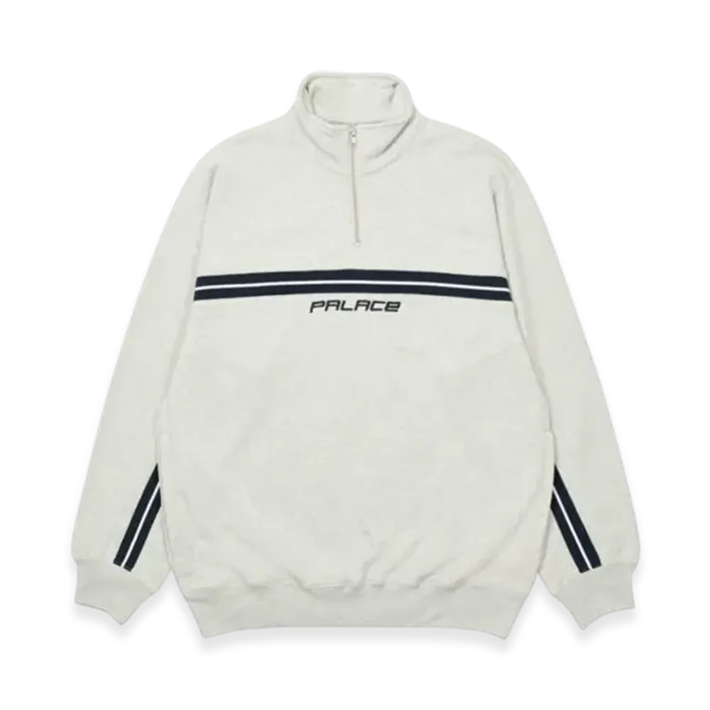 PALACE Insert 1/4 Zip "Grey Marl"