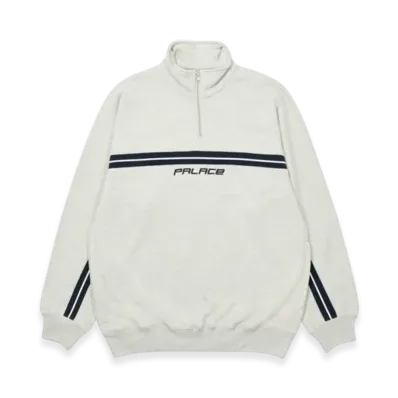PALACE Insert 1/4 Zip "Grey Marl"