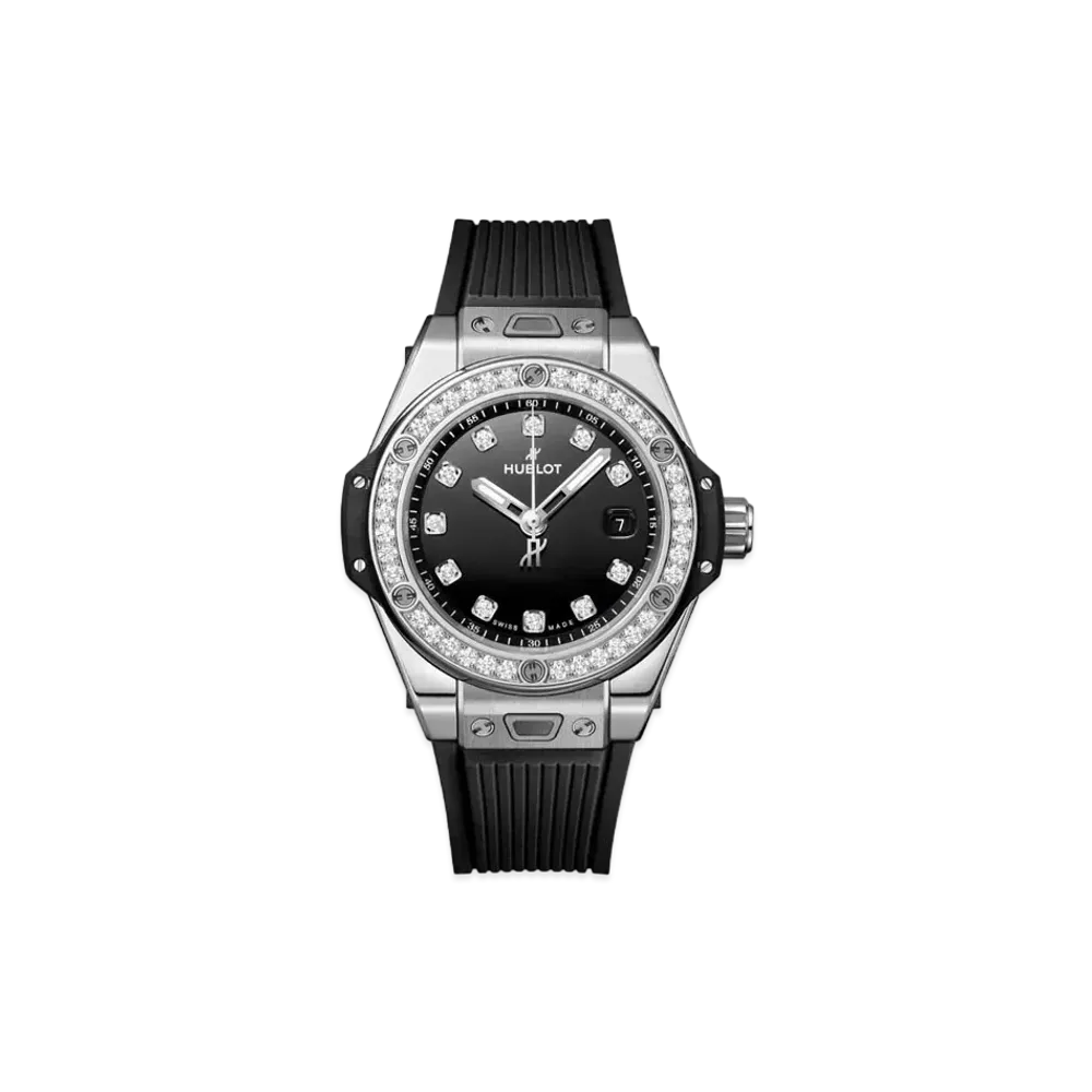 HUBLOT Big Bang One Click Steel Diamonds 33mm
