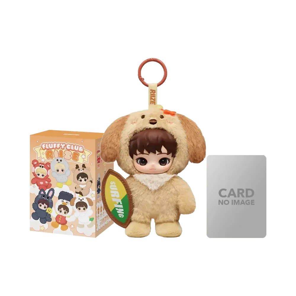 POP MART RIIZE Fluffy Club Series Vinyl Plush Doll Pendant Fluffy MEONGRYONGIE (Secret)