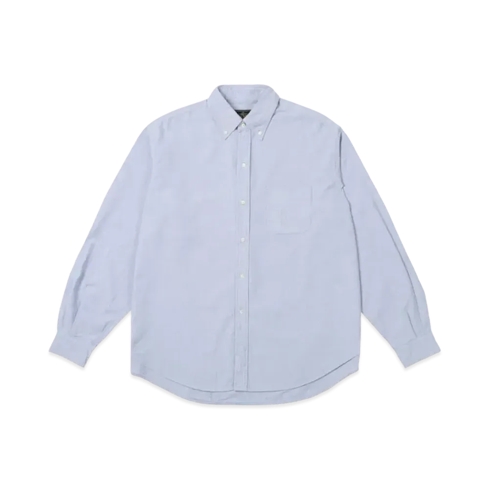 PALACE x BEAMS Plus Button Down Shirt 2 "Light Blue"