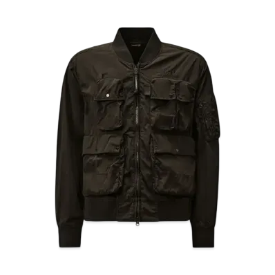 C.P. Company Chrome-R Multipocket Bomber Jacket "Black"