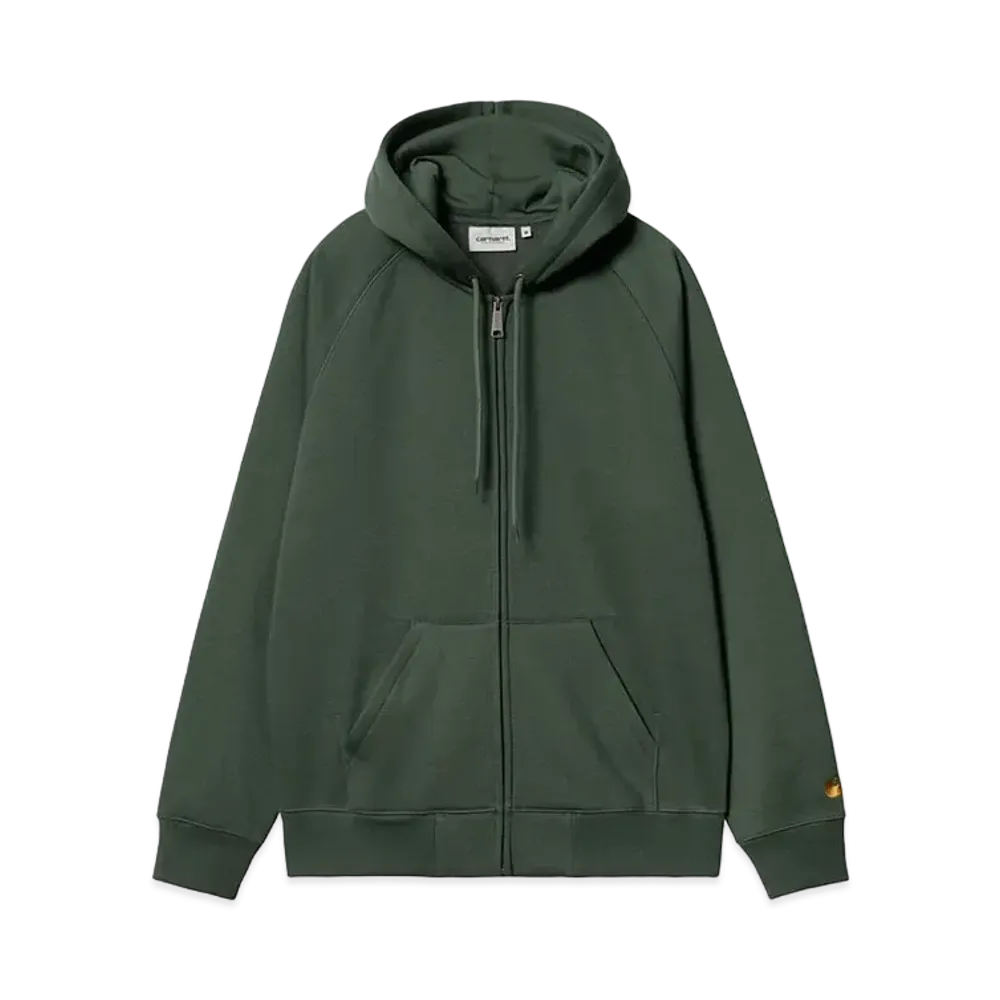 Carhartt WIP Hooded Chase Jacket "Sycamore Tree/Gold"