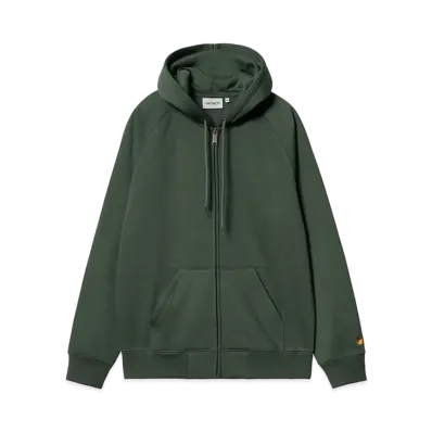 Carhartt WIP Hooded Chase Jacket "Sycamore Tree/Gold"