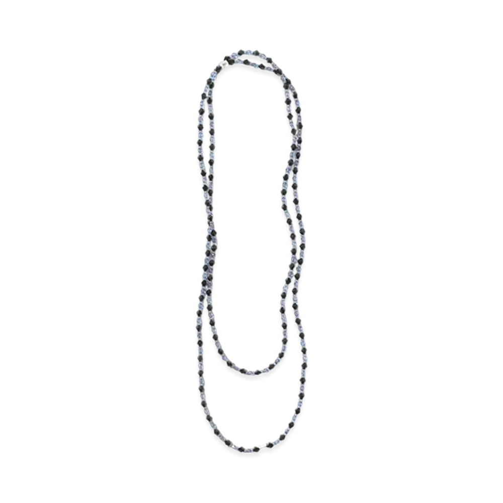 NEEDLES Crystal Beads Long Necklace "Black"