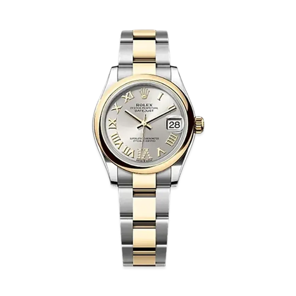 ROLEX Datejust 31mm Oystersteel & Yellow Gold 278243 "Silver"