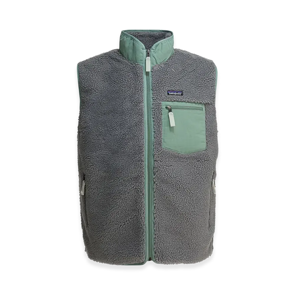 Patagonia "Classic Retro-X Fleece" Sleeveless Jacket "Gray"