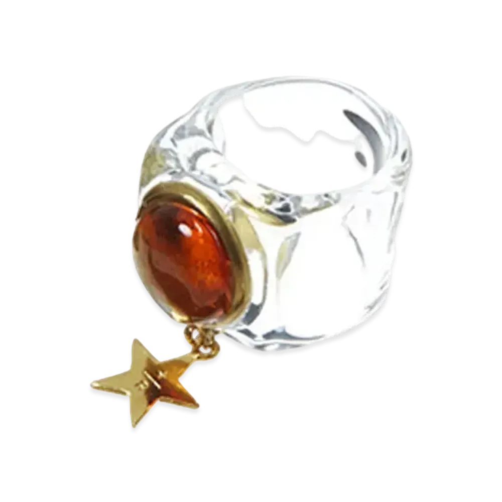 STARBUCKS x CONVERSE TOKYO Ring Glass "Orange"