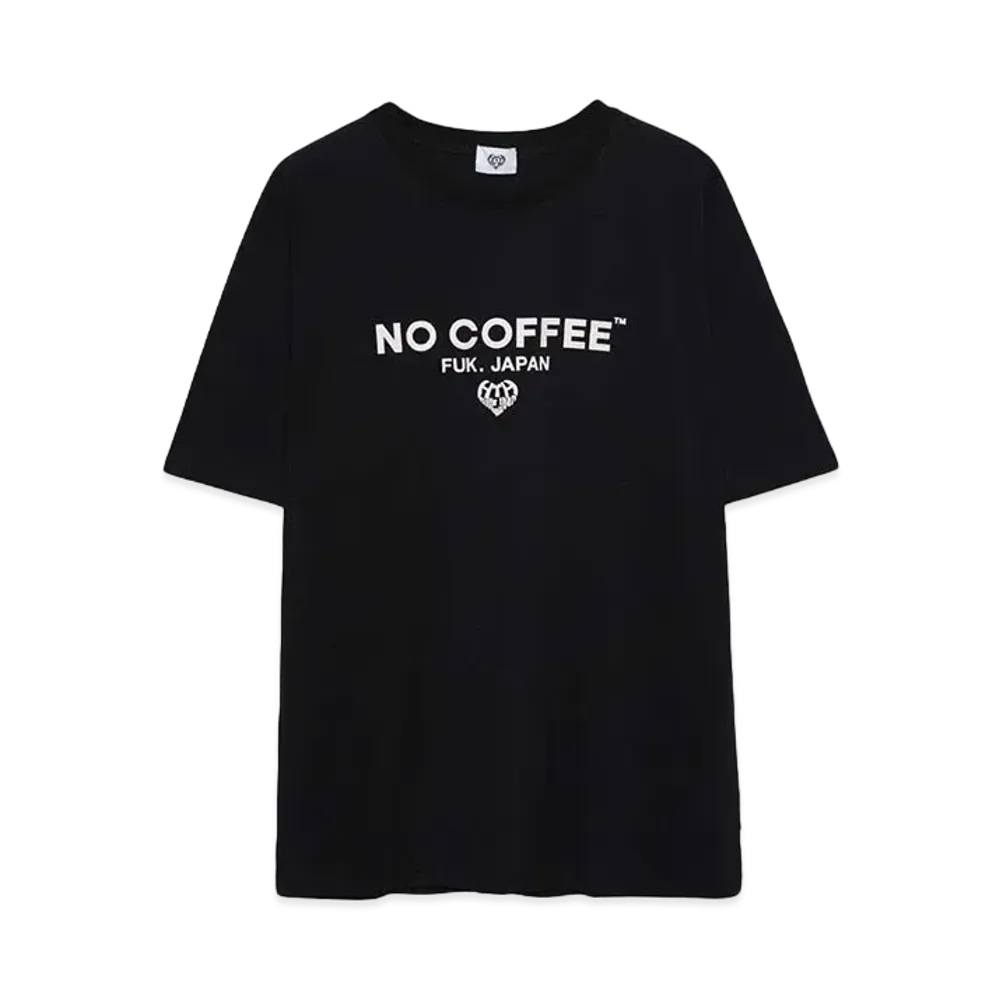 HTH HTH x No Coffee logo Tee "BLACK"
