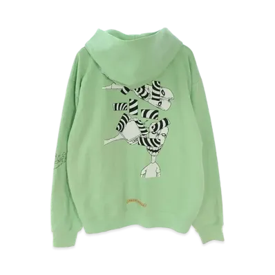 Chrome Hearts PPO Seaform HD PLVR Matty Boy Back Print Pullover Hoodie "Green"