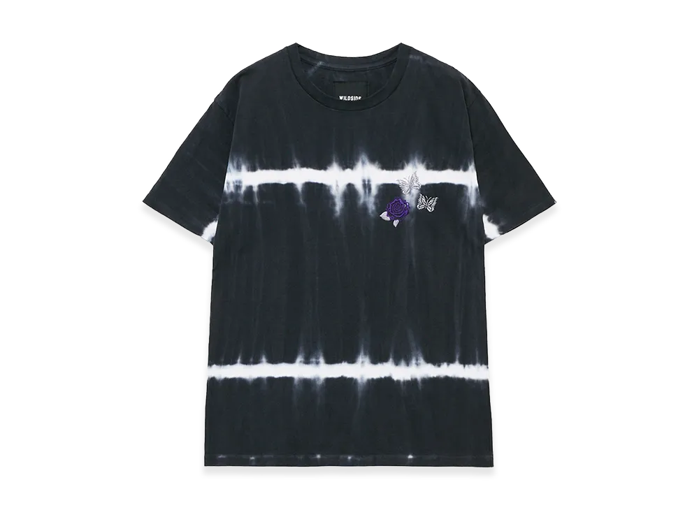 WILDSIDE YOHJI YAMAMOTO x NEEDLES S/S Crew Neck Tee - Cotton Jersey "Black"