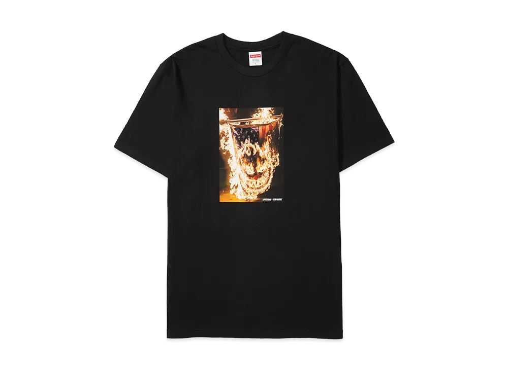 Supreme x Spitfire Flag Tee "Black"