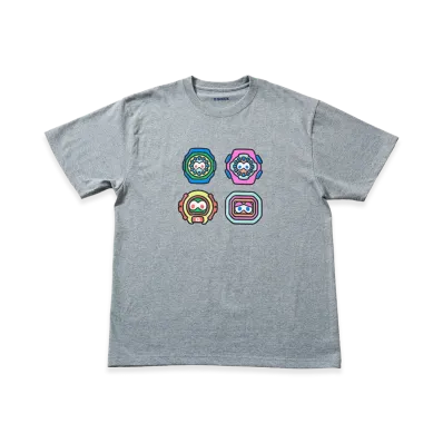 Casio G-Shock x NIGO Four Face Simple T-Shirt Gray "Gray"