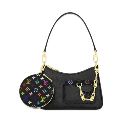 Louis Vuitton x Takashi Murakami Marellini Epi "Noir/Multicolor"