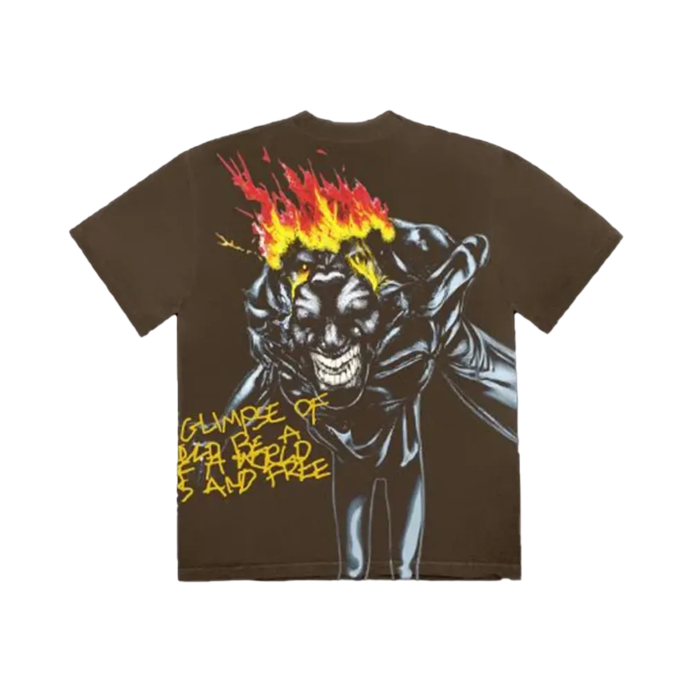Travis Scott Utopia Tee I "Brown"