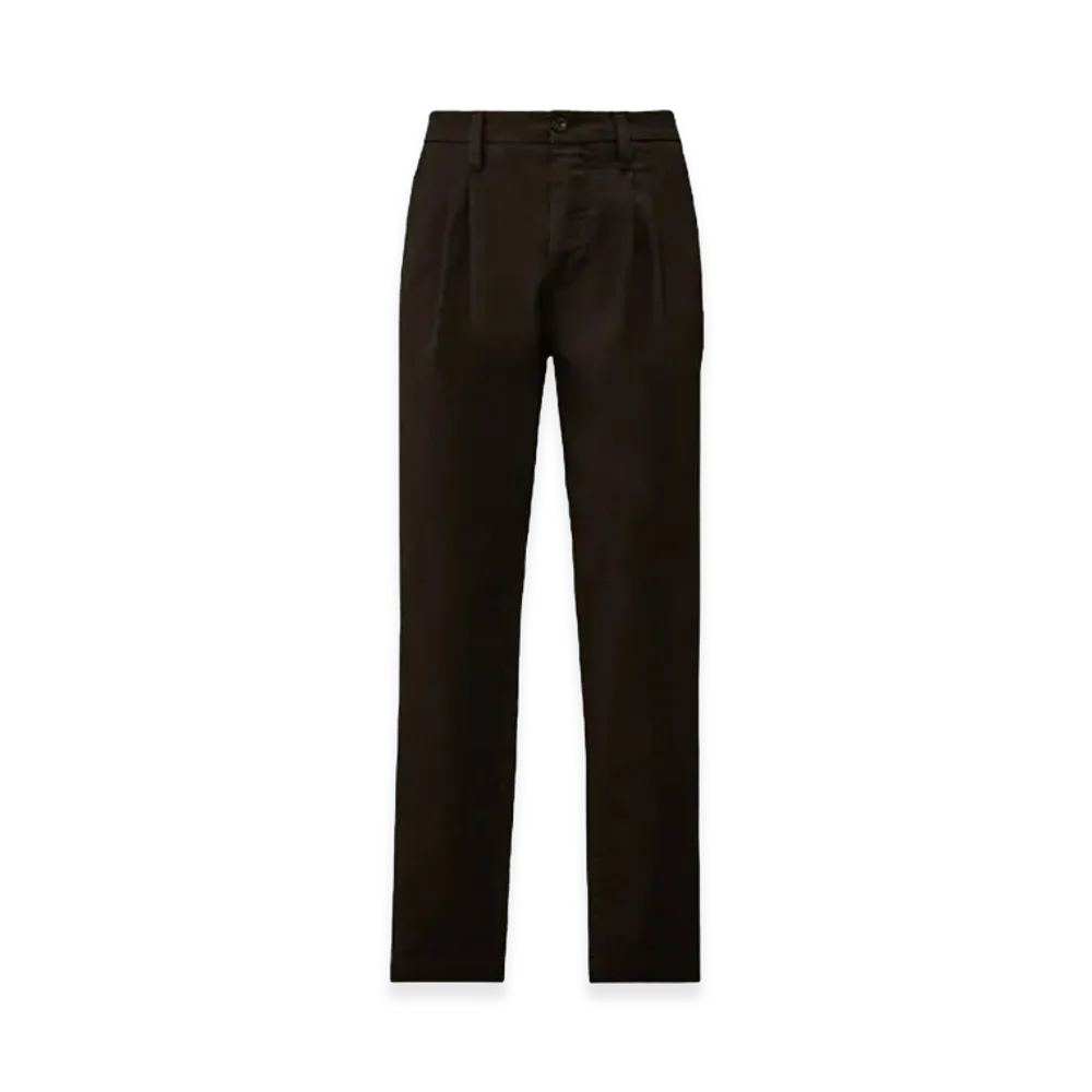 C.P. Company Fit Cotton Chino Trousers "Black"