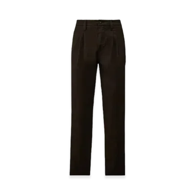 C.P. Company Fit Cotton Chino Trousers "Black"