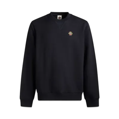 Bally Adrien Brody Travel Collection Crew Neck Sweatshirt Navy Blue Cashmere Blend "Blue"